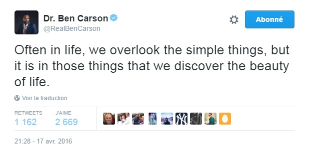 Traduction: Souvent dans la vie, nous négligeons les petites choses, mais c'est dans ces petites choses que nous découvrons la beauté de la vie.