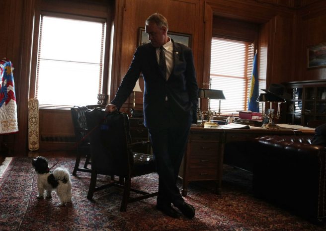 U.S. Department Of Interior Holds A Take Your Dog To Work Day